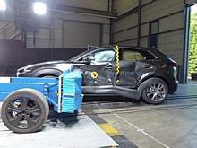 Mazda CX-30 im Euro-NCAP-Crashtest.  Foto: Auto-Medienportal.Net/Euro NCAP